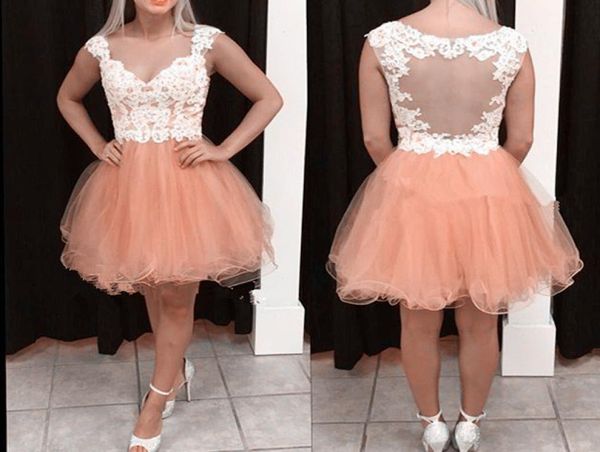 nude pink short homecoming dresses sweetheart cap sleeves appliques tulle white illusion back short party dresses prom dress7764119, Blue;pink
nude pink short homecoming dresses sweetheart cap sleeves appliques tulle white illusion back short party dresses prom dress7764119, Blue;pink