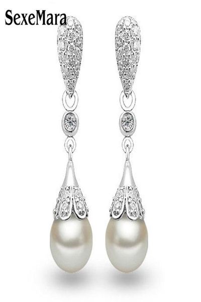classic 925 sterling silver clear crystal long drop earrings teardrop bridal party wedding jewelry for women whole1589198
classic 925 sterling silver clear crystal long drop earrings teardrop bridal party wedding jewelry for women whole1589198