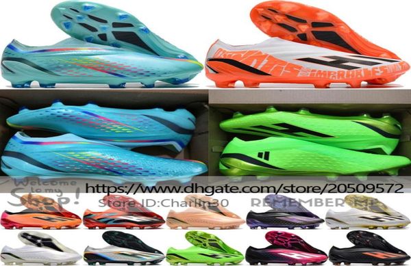 quality football boots x speedportal fg laceless men knit socks soccer cleats outdoor soft leather comfortable trainers messis foo4333828, Black
quality football boots x speedportal fg laceless men knit socks soccer cleats outdoor soft leather comfortable trainers messis foo4333828, Black
