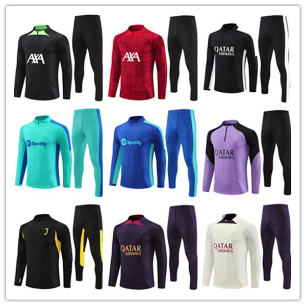 22 23 24 tuta s men kids football tracksuit jersey kit 2023 2024 s mbappe mens training suit soccer tracksuits jacket jogging, White;black
22 23 24 tuta s men kids football tracksuit jersey kit 2023 2024 s mbappe mens training suit soccer tracksuits jacket jogging, White;black