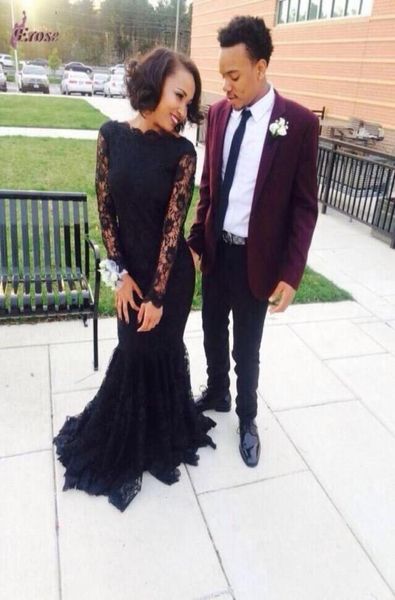 saudi arabic black mermaid evening dresses long bateau lace prom dress long sleeves evening gowns illusion formal dresses par7740604, Black;red
saudi arabic black mermaid evening dresses long bateau lace prom dress long sleeves evening gowns illusion formal dresses par7740604, Black;red