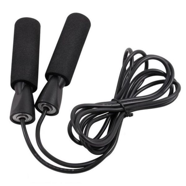 exercise equipment adjustable skipping sport jump rope bearing skip rope cord speed fitness aerobic jumping black by sea1520276
exercise equipment adjustable skipping sport jump rope bearing skip rope cord speed fitness aerobic jumping black by sea1520276