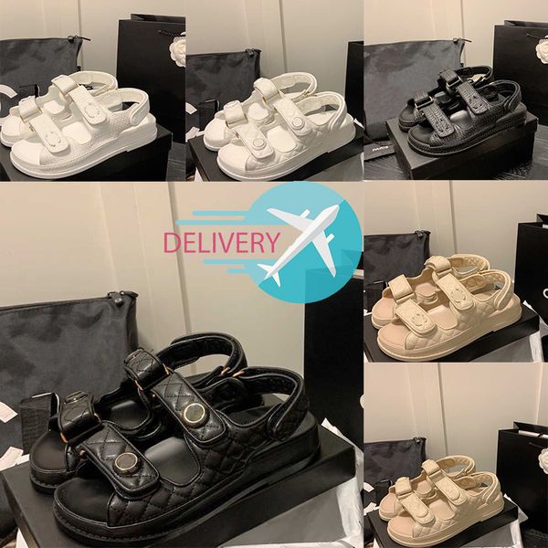 women ladies calfskin dad sandals quilted summer designer sandles shoes platform flats low heel wedge buckle sandal slip on ankle strap beac, Black 
women ladies calfskin dad sandals quilted summer designer sandles shoes platform flats low heel wedge buckle sandal slip on ankle strap beac, Black