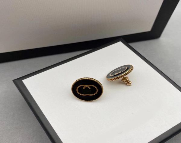 have stamps black enamel simple stud earrings women fashion sophisticated designer earrings with box7476218, Golden;silver
have stamps black enamel simple stud earrings women fashion sophisticated designer earrings with box7476218, Golden;silver