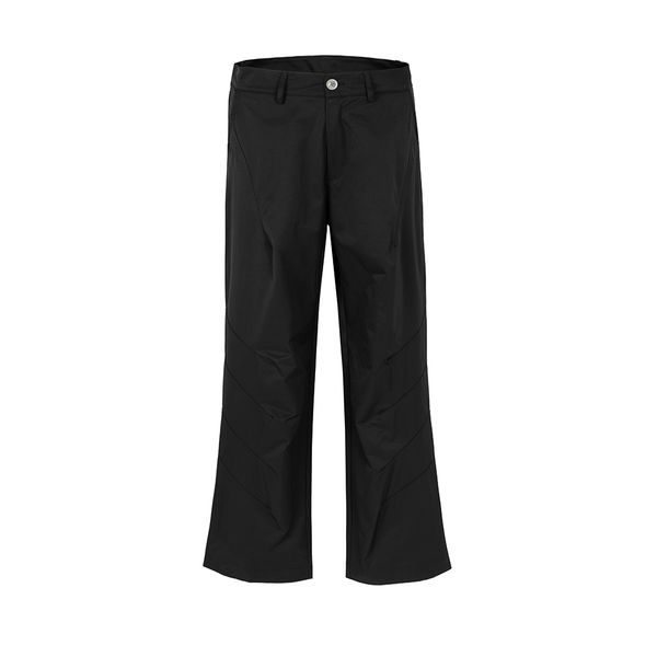 summer wide leg pleated pants for men straight black baggy casual cargos oversized hip hop overalls, Black;brown
summer wide leg pleated pants for men straight black baggy casual cargos oversized hip hop overalls, Black;brown