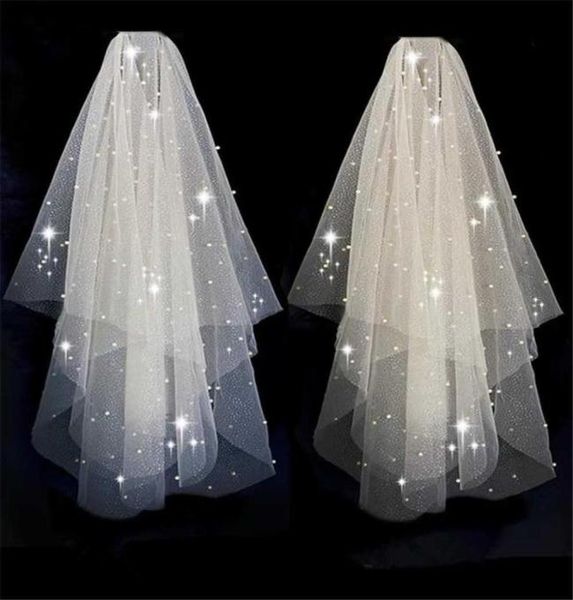 bling twolayer bridal short wedding veil shiny sequined glitter white champagne bridal mesh veil metal comb elbow length x072627144208333, Slivery;golden
bling twolayer bridal short wedding veil shiny sequined glitter white champagne bridal mesh veil metal comb elbow length x072627144208333, Slivery;golden
