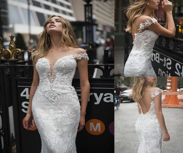 netta benshabu mermaid wedding dresses off shoulder crystal applique pearls sequins lace hollow back wedding dress sweep train bri9384747, White
netta benshabu mermaid wedding dresses off shoulder crystal applique pearls sequins lace hollow back wedding dress sweep train bri9384747, White