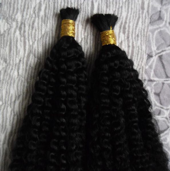 human braiding hair bulk 2 pcs no weft human hair bulk for braiding 200g afro kinky curly hair bulk7736309, Black
human braiding hair bulk 2 pcs no weft human hair bulk for braiding 200g afro kinky curly hair bulk7736309, Black