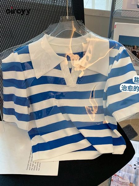 polos circyy women tshirts blue striped turndown collar panelled summer short sleeve knit classic fashion french short 2022, White
polos circyy women tshirts blue striped turndown collar panelled summer short sleeve knit classic fashion french short 2022, White