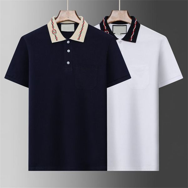 men's fashion polo shirt luxury italian men's t-shirts short sleeve fashion casual men's summer t-shirt various colors availa, White;black
men's fashion polo shirt luxury italian men's t-shirts short sleeve fashion casual men's summer t-shirt various colors availa, White;black