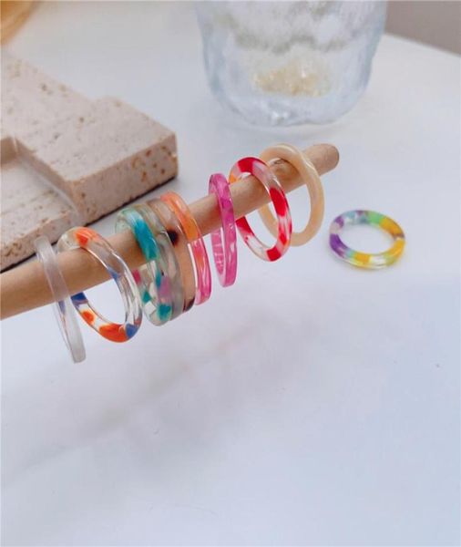 colorful transparent resin acrylic ring for women girls mini round geometric circle knuckle rings boehmian jewelry8750697, Silver
colorful transparent resin acrylic ring for women girls mini round geometric circle knuckle rings boehmian jewelry8750697, Silver