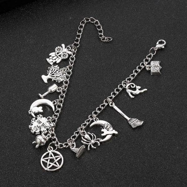 punk supernatural magic witchcraft pendant bracelet antiquity mystery vintage charm jewelry gothic halloween gift for women man ba9133378, Black
punk supernatural magic witchcraft pendant bracelet antiquity mystery vintage charm jewelry gothic halloween gift for women man ba9133378, Black