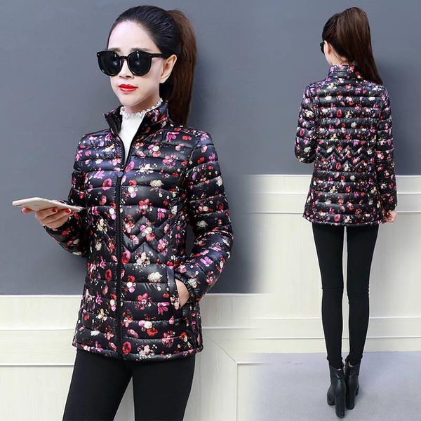 leather mom's printed down cottoun jacket fashion streetwear plus size 5xl stand collar puffer jacket casual slim waist printed coat, Black
leather mom's printed down cottoun jacket fashion streetwear plus size 5xl stand collar puffer jacket casual slim waist printed coat, Black