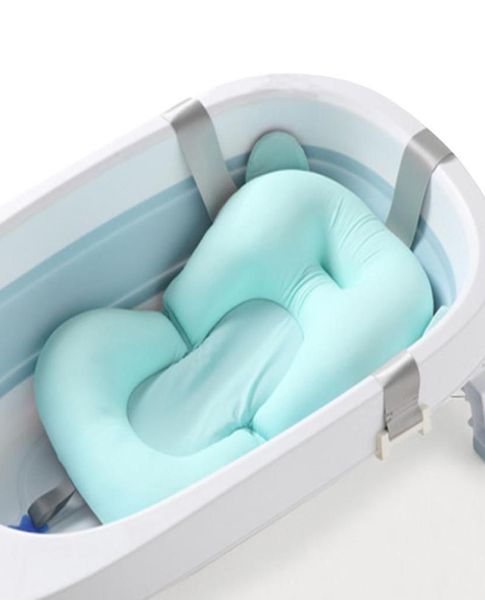 cartoon portable baby shower bath tub pad nonslip bathtub mat newborn safety security bath support cushion foldable soft pillow7989088 
cartoon portable baby shower bath tub pad nonslip bathtub mat newborn safety security bath support cushion foldable soft pillow7989088