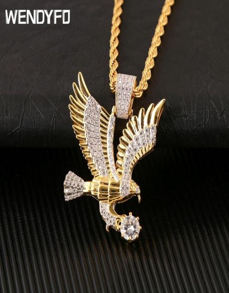 chains wendyfo eagle pendant necklace men gold color charm chain necklaces punk zircon rapper fashion hip hop jewelry1024540, Silver
chains wendyfo eagle pendant necklace men gold color charm chain necklaces punk zircon rapper fashion hip hop jewelry1024540, Silver