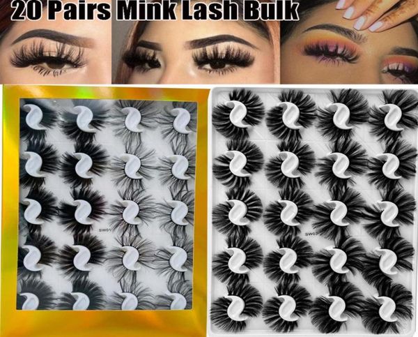 20 pairs set 25mm mixed styles 3d mink false eyelashes natural long lashes handmade wispies bushy fluffy eye makeup tools242h6689255
20 pairs set 25mm mixed styles 3d mink false eyelashes natural long lashes handmade wispies bushy fluffy eye makeup tools242h6689255