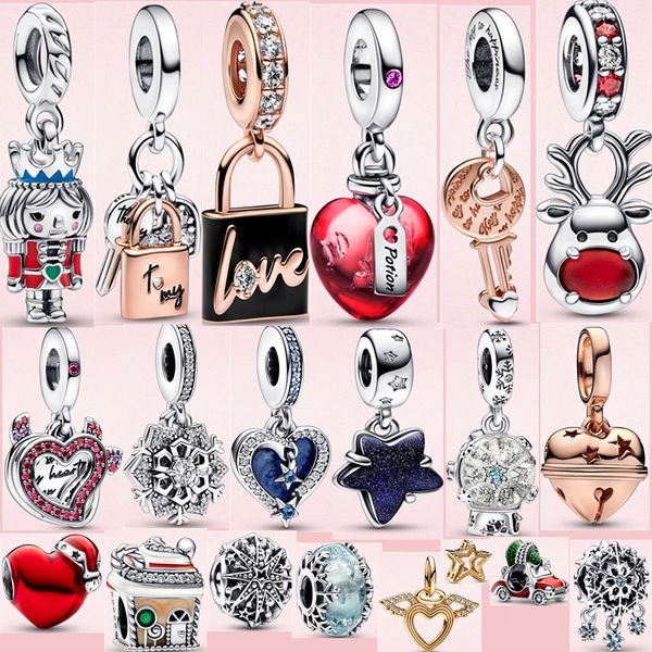 925 sterling silvert jewelry charm heart fit designer pandora original jewelry bracelet for women wedding gift, Bronze;silver
925 sterling silvert jewelry charm heart fit designer pandora original jewelry bracelet for women wedding gift, Bronze;silver