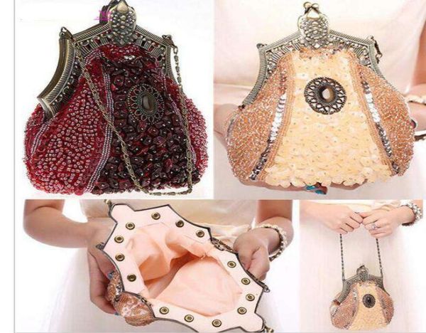 2016 new evening bag handmade glass beads clutch bag delicate banquet bags vintage wedding party purse75635537884976, Black
2016 new evening bag handmade glass beads clutch bag delicate banquet bags vintage wedding party purse75635537884976, Black