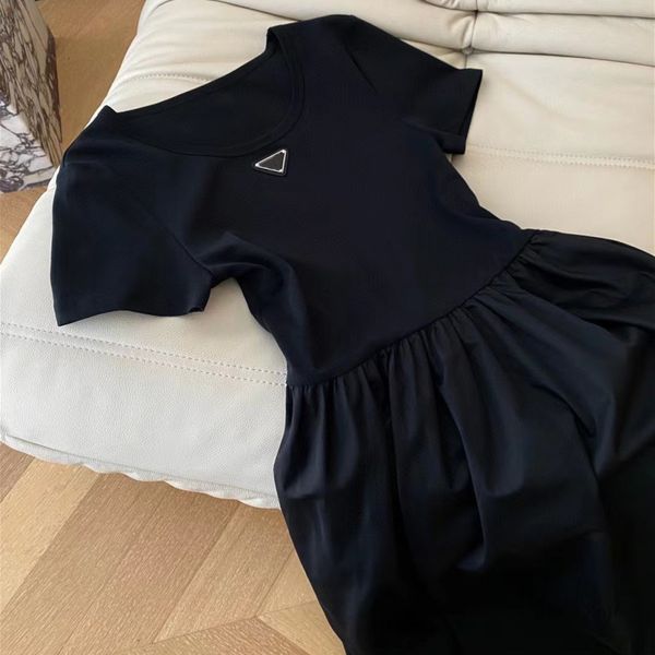 womans dresses casual short sleeve skirt designer triangle outwear clothing summer ball gown nylon with 100% cotton sml, Black;gray
womans dresses casual short sleeve skirt designer triangle outwear clothing summer ball gown nylon with 100% cotton sml, Black;gray