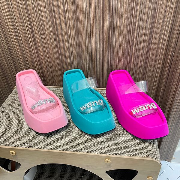 alexander slippers women designer taji platform slide sandals pvc crystal embellished wedge slides womens luxury slipper lady summer outdoor, Black
alexander slippers women designer taji platform slide sandals pvc crystal embellished wedge slides womens luxury slipper lady summer outdoor, Black