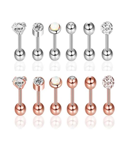 silver rose gold opal zircon tragus piercings helix barbell stud earrings cartilage body diath jewelry for men7213713
silver rose gold opal zircon tragus piercings helix barbell stud earrings cartilage body diath jewelry for men7213713