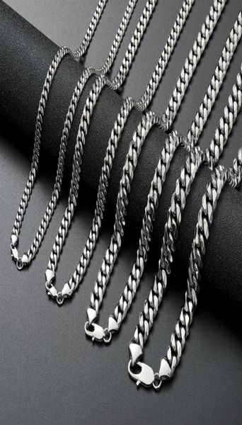 stainless steel cuban link chain necklace silver mens necklaces hip hop jewelry 6 8 10 12mm268u9616739
stainless steel cuban link chain necklace silver mens necklaces hip hop jewelry 6 8 10 12mm268u9616739