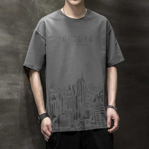 printed men's t-shirt short sleeved casual summer new cool feeling trend half sleeved clothing trendy brand bottom shirt for men 6rrwr, White;black
printed men's t-shirt short sleeved casual summer new cool feeling trend half sleeved clothing trendy brand bottom shirt for men 6rrwr, White;black