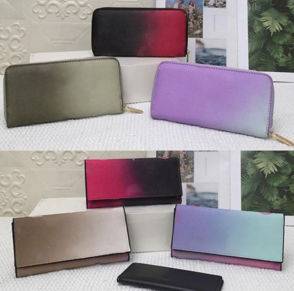 brand designer women gradient color long wallets luxury id credit card holder clutch colorful coin purse 203 2043537012, Red;black
brand designer women gradient color long wallets luxury id credit card holder clutch colorful coin purse 203 2043537012, Red;black