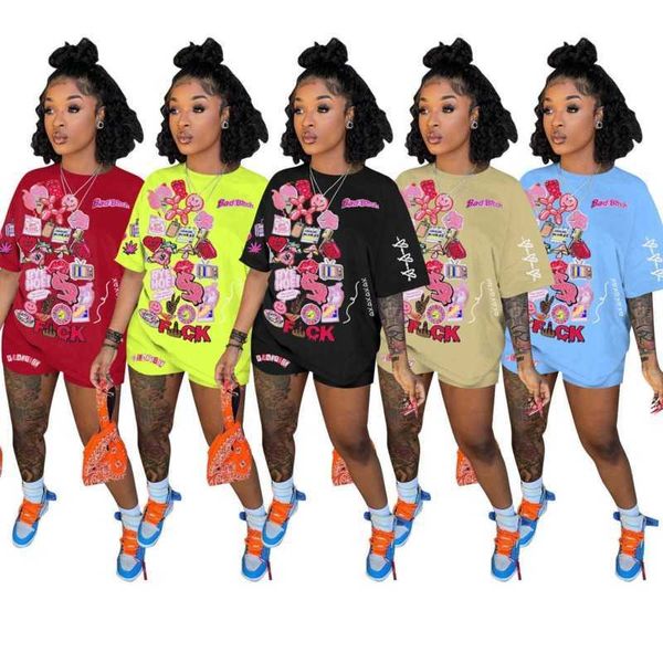 designer women tracksuits summer two pieces set 2023 new fashion digital positioning printed t-shirt and shorts suit sportwear, Gray
designer women tracksuits summer two pieces set 2023 new fashion digital positioning printed t-shirt and shorts suit sportwear, Gray