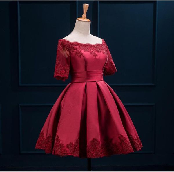 mini burgundy short cocktail dresses off shoulder half sleeve with lace applique ruched satin 2020 homecoming dresses for party go4607254, Black
mini burgundy short cocktail dresses off shoulder half sleeve with lace applique ruched satin 2020 homecoming dresses for party go4607254, Black