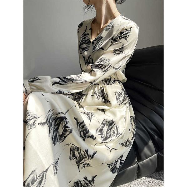 mengzixi 2023 long sleeve v-neck high end dress spring and autumn new luxury long style temperament french dress, Black;pink
mengzixi 2023 long sleeve v-neck high end dress spring and autumn new luxury long style temperament french dress, Black;pink