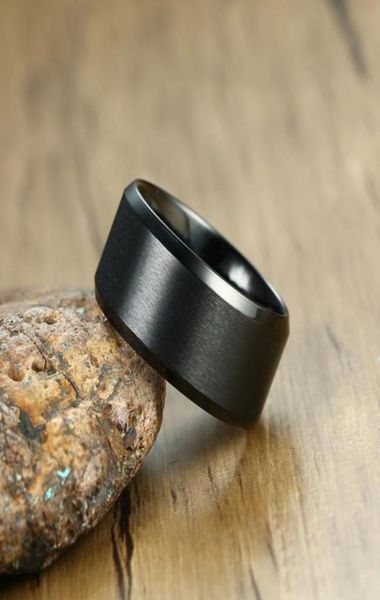 custom engraving 10mm beveled edges black matt finish wedding band rings in stainless steel15310467966702, Silver
custom engraving 10mm beveled edges black matt finish wedding band rings in stainless steel15310467966702, Silver