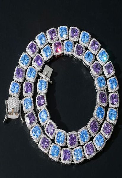 14k white gold plated 10mm square cut blue purple ruby diamond tennis chain necklace cz gemstone diamond hip hop jewelry6756476, Black
14k white gold plated 10mm square cut blue purple ruby diamond tennis chain necklace cz gemstone diamond hip hop jewelry6756476, Black