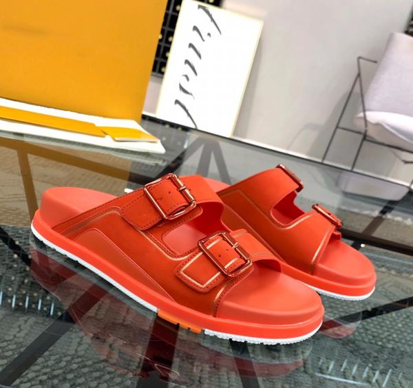 luxury designer trainer mule slippers men summer fashion buckles metallic leather slides two adjustable straps beach sandals size 35-44, Black
luxury designer trainer mule slippers men summer fashion buckles metallic leather slides two adjustable straps beach sandals size 35-44, Black