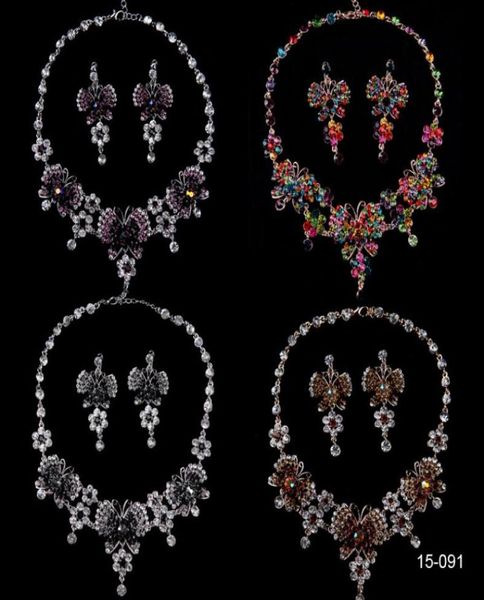 butterfly shining luxury rhinestones necklace earrings sets bridal jewelry for wedding party gowns8427133, White
butterfly shining luxury rhinestones necklace earrings sets bridal jewelry for wedding party gowns8427133, White