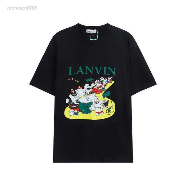 lanvin shirt summer fashion brand babar capsule series versatile short sleeve classic men's and t-shirt lohw t9a8, White;black
lanvin shirt summer fashion brand babar capsule series versatile short sleeve classic men's and t-shirt lohw t9a8, White;black