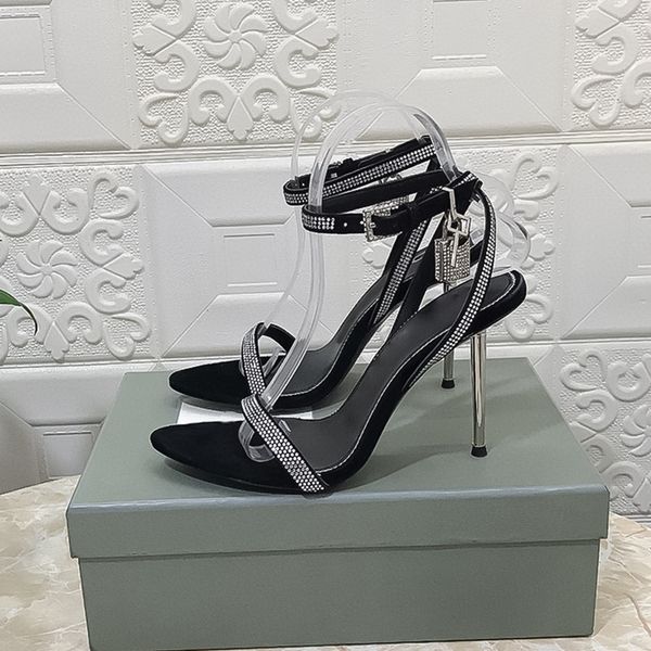 pointed womens slim heel sandals rhinestones one line with buckle high heels luxury designer summer new leather fashion versatile wedding sh, Black
pointed womens slim heel sandals rhinestones one line with buckle high heels luxury designer summer new leather fashion versatile wedding sh, Black