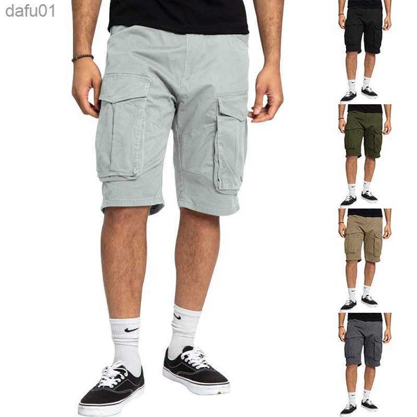 men's shorts cargo shorts men spring summer breeches cotton bermuda solid denim casual multi-pocket pants clothing mens cargo short l23, White;black
men's shorts cargo shorts men spring summer breeches cotton bermuda solid denim casual multi-pocket pants clothing mens cargo short l23, White;black