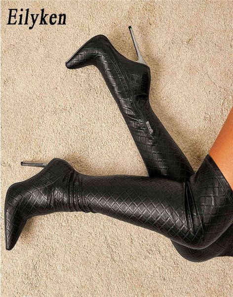 eilyken nightclub party stripper over the knee boots women stiletto heels fashion pointed toe zip thigh high shoes female g115906431, Black
eilyken nightclub party stripper over the knee boots women stiletto heels fashion pointed toe zip thigh high shoes female g115906431, Black