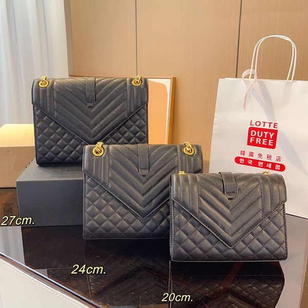messenger bag women handbag envelope wallet crossbody bags golden silver chain hardware genuine leather v lattice flip cover fashion letter
messenger bag women handbag envelope wallet crossbody bags golden silver chain hardware genuine leather v lattice flip cover fashion letter