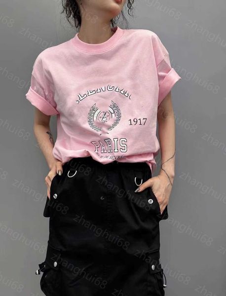 23ss womens designer clothing tee womens t-shirt round neck pure cotton monogram printed short sleeve t-shirt womens clothes, White
23ss womens designer clothing tee womens t-shirt round neck pure cotton monogram printed short sleeve t-shirt womens clothes, White