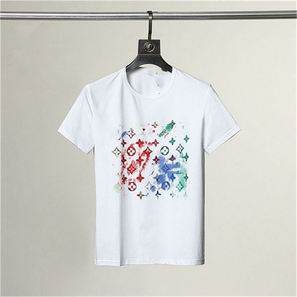 summer new men's t-shirt fashion trend designer european and american style printed personality hundred match young charm internet cele, White;black
summer new men's t-shirt fashion trend designer european and american style printed personality hundred match young charm internet cele, White;black