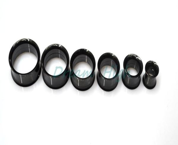 black flesh tunnels internally threaded ear plugs anodised surgical steel 316l trumpetshaped fashion ear piercing 620mm5047641, Silver
black flesh tunnels internally threaded ear plugs anodised surgical steel 316l trumpetshaped fashion ear piercing 620mm5047641, Silver
