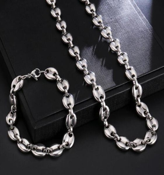 24039039with 866039039 boys men039s jewelry set necklaces coffee beans chain bracelets set stainless steel 9mm sil6339657, Silver
24039039with 866039039 boys men039s jewelry set necklaces coffee beans chain bracelets set stainless steel 9mm sil6339657, Silver