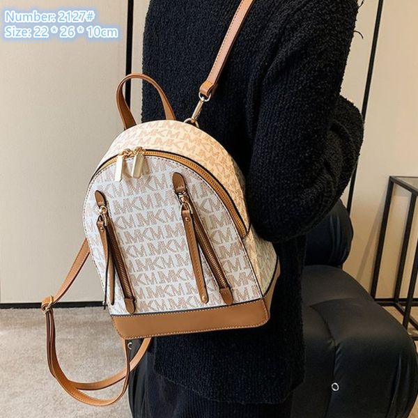 wholesale ladies shoulder bag 2 colors simple joker contrast leather fashion backpack street popular double zipper leisure backpacks compact
wholesale ladies shoulder bag 2 colors simple joker contrast leather fashion backpack street popular double zipper leisure backpacks compact