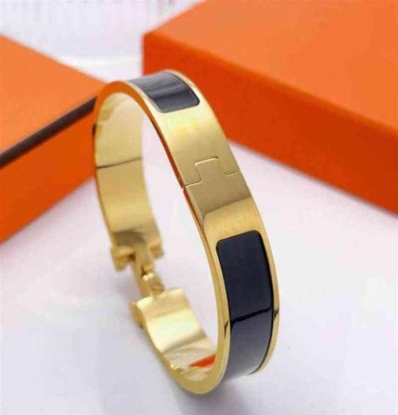 designer gold letter enamel bangle bracelet luxury women men stainless steel 12mm bracelets jewelry with orange pouch 17cm 19cm1827743081, Black
designer gold letter enamel bangle bracelet luxury women men stainless steel 12mm bracelets jewelry with orange pouch 17cm 19cm1827743081, Black
