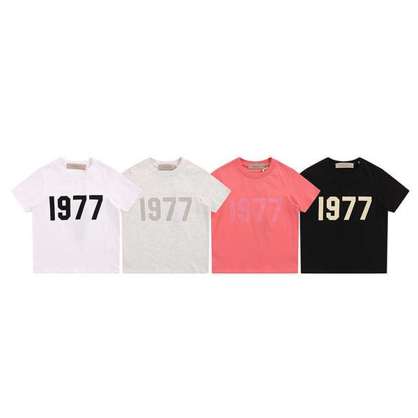 double yarn cotton fog trendy children's short sleeved parent-child embossed print loose t-shirt, White;black
double yarn cotton fog trendy children's short sleeved parent-child embossed print loose t-shirt, White;black