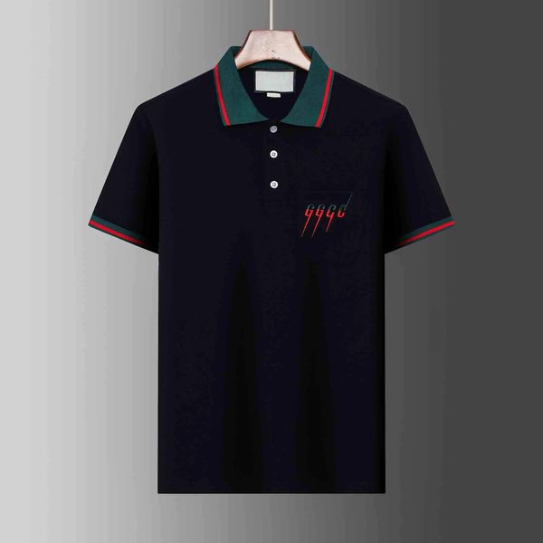 mens stylist polo shirts luxury men clothes short sleeve fashion casual men's summer t shirt black colors are size m-3xl, White;black
mens stylist polo shirts luxury men clothes short sleeve fashion casual men's summer t shirt black colors are size m-3xl, White;black
