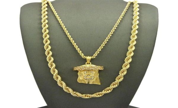 hip hip iced out jesus face pendant w 24 10mm 30 rope chain necklace set 2 pcs necklace set rapper accessories251c4327212, Silver
hip hip iced out jesus face pendant w 24 10mm 30 rope chain necklace set 2 pcs necklace set rapper accessories251c4327212, Silver
