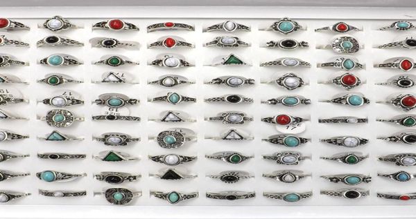 50pcs antique silver color vintage style rings with mixed stones for women3959917, Golden;silver
50pcs antique silver color vintage style rings with mixed stones for women3959917, Golden;silver